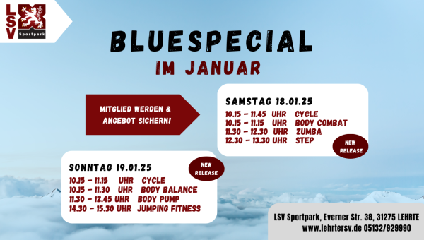 LSV Sportpark: Bluespecial